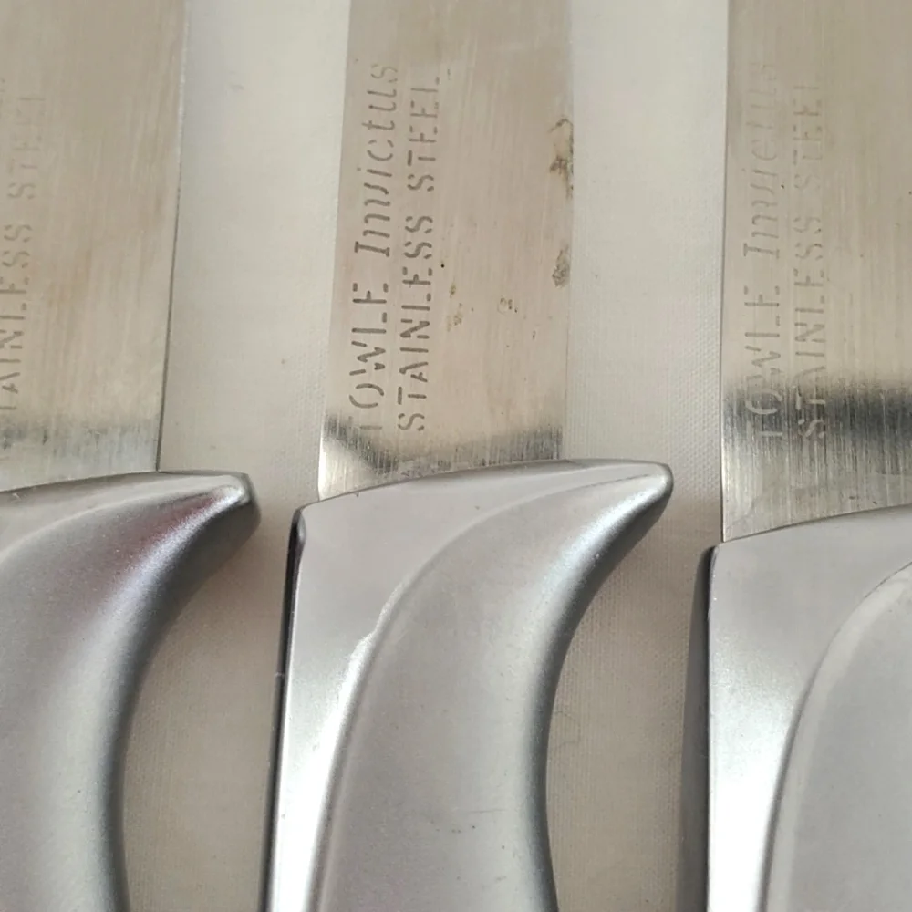 Vintage 1960's Towle Invictus Stainless Steel Steak Knives